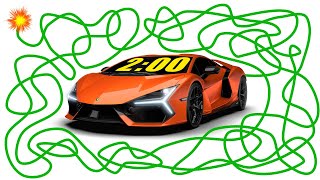 2 Minute LAMBORGHINI Explosion Timer 🚗💥 [upl. by Iaria]