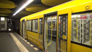 UBahn Berlin  Rathaus Steglitz U9 1080p Version 2014 [upl. by Boorman340]