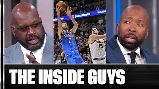 Inside the NBA Reacts To Chets Big Night In OKC Thunders DOMINANT Win Over Denver  NBA on TNT [upl. by Pearle550]