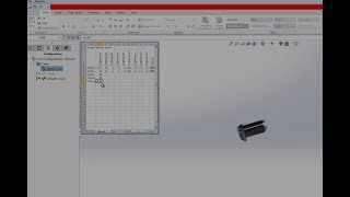 solidworks trick quotdesign table configurationquot [upl. by Ehudd33]