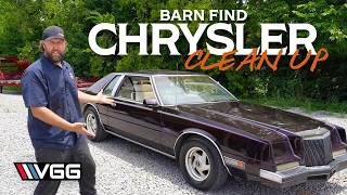 Barn Find Chrysler Clean up  First Wash And Buff In 22 YEARS [upl. by Algernon524]