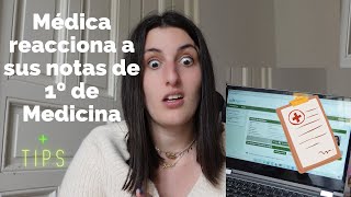 Reaccionando a mis notas de PRIMERO de MEDICINA 6 años después  tips  Medicina con Inés [upl. by Alle]