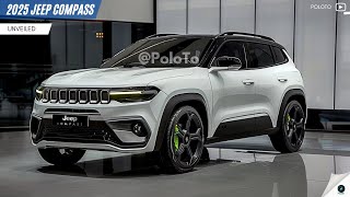 New 2025 Jeep Compass Unveiled  to be a competitive choice in its segment [upl. by Broome341]