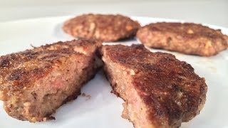 Great Hamburger Recipe  Learn How to Make Tasty Homemade Burgers [upl. by Najar980]