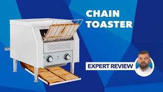 Conveyor Toaster Royal Catering RCKT1940  Expert review [upl. by Nas]