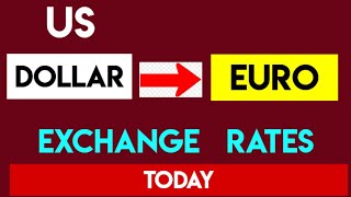 Euro to Dollar Exchange Rate conversion calculator 03 September 2024 [upl. by Leizahaj597]