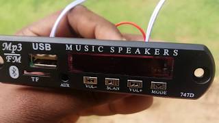 How to make a Bluetooth speaker at home in sinhala ගෙදරදීම bluetooth speaker එකක් usb kit speaker [upl. by Gildus]