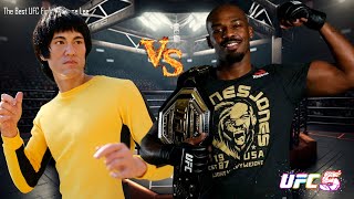 PS5  Bruce Lee vs Jon Jones EA Sports UFC 5 [upl. by Lamahj2]