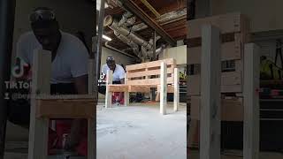 Diy Pallet Bench Seat woodworking diy palletfurniture diyprojects designs [upl. by Braunstein587]