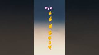 Kya app aise kar payege  emoji  yt shorts [upl. by Adlesirk]