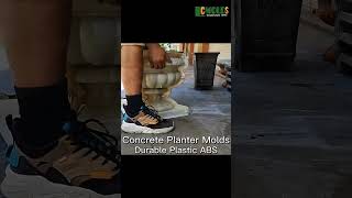 Concrete Planter Molds  Easy precasting and molding remove [upl. by Ytoc]