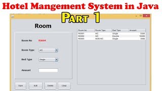 Hotel Management System Step by Step in Java Part 1 [upl. by Gwendolyn]