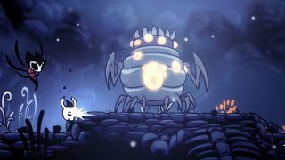 Hollow Knight  Brooding Mawlek Boss Fight 4K [upl. by Ittap]