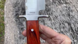 The Ridge Runner Denali Bowie knife [upl. by Nyleahcim153]