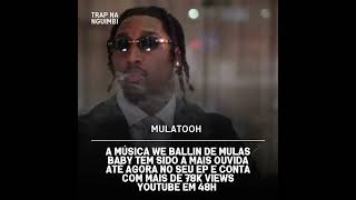 We Ballin é música mais ouvida do EP De Mulas Baby Future Rich Nigger music rap rapper trap [upl. by Uamak375]