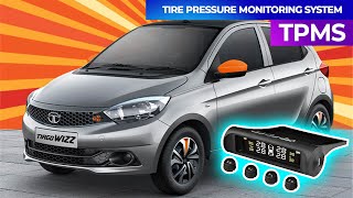 Budget Car Tyre pressure monitoring system 🚗 ⚡ TPMS ⚡🚗 in My Tata Tiago [upl. by Siclari]