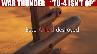 War Thunder  quotTu4 isnt OPquot [upl. by Eirameinna]