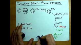 Creating Ethers from Benzene Phenyl Ethers [upl. by Jeannette]