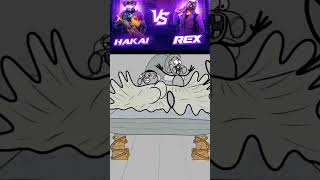 Who is best 😘 Hakai vs Rex djmemes funnyimages funny djeditz funnymemes animation funnypictur [upl. by Eimmaj]