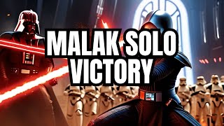 Epic Malak Solo Vs Padme Full Auto [upl. by Shafer]