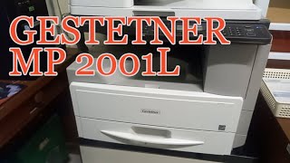 How to Install Printer Driver Gestetner MP 2001L on Windows 10 [upl. by Williamsen703]