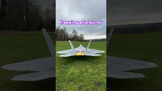 Freewing afterburner  F22 6s 90mm freewing motionrc rcplane f22 [upl. by Lecrad332]