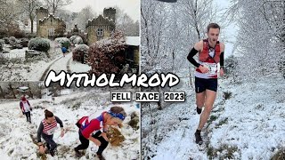 Running into Narnia ❄️  Mytholmroyd fell race 2023 [upl. by Phillipe]