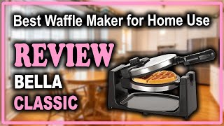 BELLA Classic Rotating Belgian Waffle Maker Review  Best Waffle Maker for Home Use [upl. by Berman]