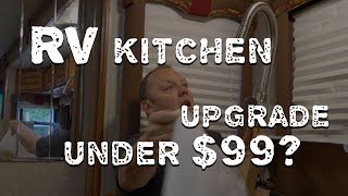 RV Touch Faucet Upgrade  Kitchen Sink Upgrade [upl. by Hesler962]