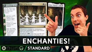 ✨ Enchanted Im Sure ✨  ⚪🟢  Selesnya Enchantments  Standard [upl. by Aittam117]