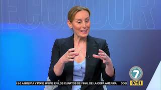 Noticias7  Entrevista a Elena Fernández Bezanilla  Abogada y Fiscal en excedencia de España [upl. by Erdua]