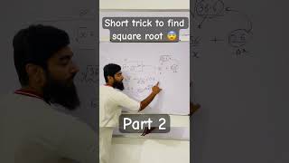 Short trick for finding square root shorts short shortvideo shortsvideo trending viralvideo [upl. by Dayle]