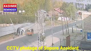 cctv photage of Sopore Accident [upl. by Uela]