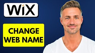 How To Change Website Name In Wix  2024 [upl. by Eus]