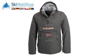 Napapijri Rainforest Pocket grey  Winter jacket men  SkiWebShop [upl. by Baalbeer]