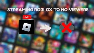 🔴STREAMING ROBLOX TO NO VIEWERS🔴 COME JOIN [upl. by Ramraj]