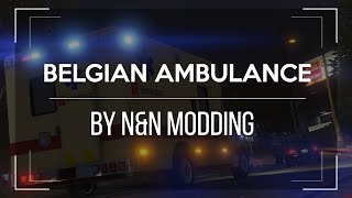 Mercedes Sprinter Belgische ambulance  Belgian ambulance GTA5 DOWNLOAD [upl. by Evelina]