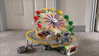 LEGO Ride  Paratrooper V2  fairground thrillride  Brick Rides UK [upl. by Scoles]