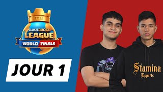 FINALE MONDIALE de la Clash Royale League 2023  Jour 1 Français [upl. by Naujd276]