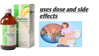 Duphalac syrup uses dose and side effects for constipation [upl. by Henley]