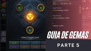 GUIA COMPLETO DE GEMAS  COMO EVOLUIR E MODIFICAR A SKILL PARTE 5 [upl. by Ragen750]