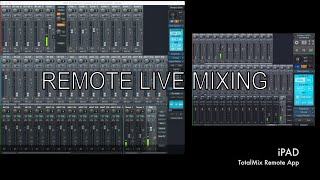 How to Setup a Remote Live Mixing Solution with an RME Interface [upl. by Sirdi191]