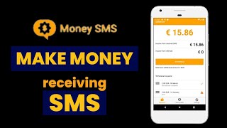 How to download and use Money SMS app to make money online receiving text messages  2024 [upl. by Myrtie]