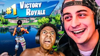 Trolling Ishowspeed in OG FORTNITE [upl. by Howzell]