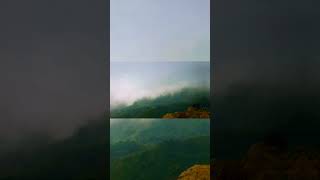 Drizzles offer a perfect time for relaxing walkstravel nature viralvideo mountains rain [upl. by Anoerb536]