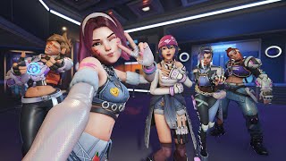 OVER WATCH CON HERO ACADEMI shors overwatch2 gaming [upl. by Doubler]