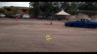 Nissan R34 Skyline and Lexus Altezza drifting Trinidad [upl. by Penhall]