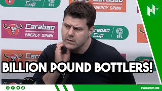 BILLION POUND BOTTLE JOBS Poch reacts to Neville after cup final defeat  Chelsea 01 Liverpool [upl. by Booma]