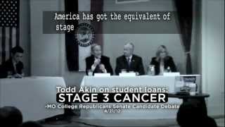 Is Todd Akin Mainstream Medicare Minimum Wage and Student Loans [upl. by Carol]