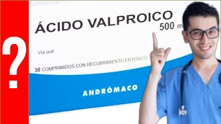 ÁCIDO VALPROICO para que sirve el Ácido valproico  Y MAS 💊 convulsiones antiepiléptico [upl. by Ynehpets]